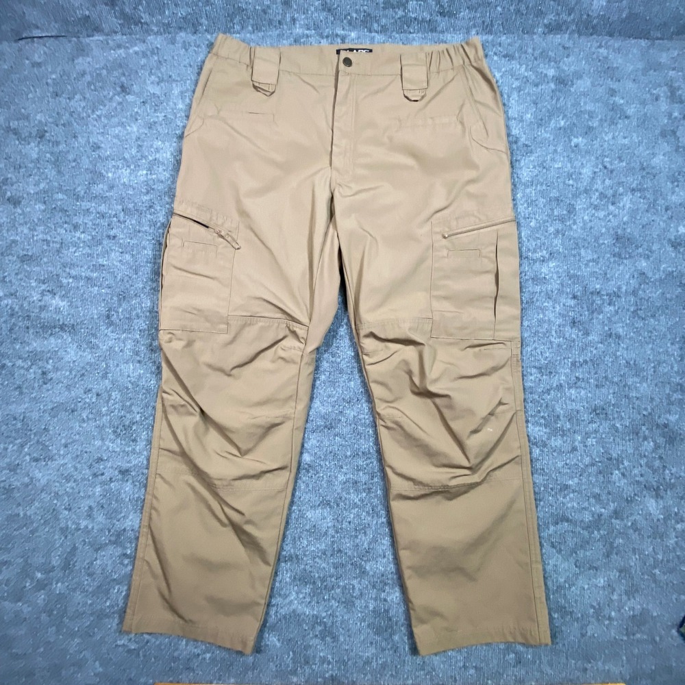 LA Police Gear Atlas Tactical Pants Mens 40x32 Coyote Tan Ripstop Cargo LAPG